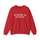 I'd rather be in Hamden // hamden CT sweatshirt   // finding connecticut  