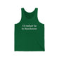 I'd rather be in Manchester // Manchester CT unisex tank top shirt  // finding connecticut  