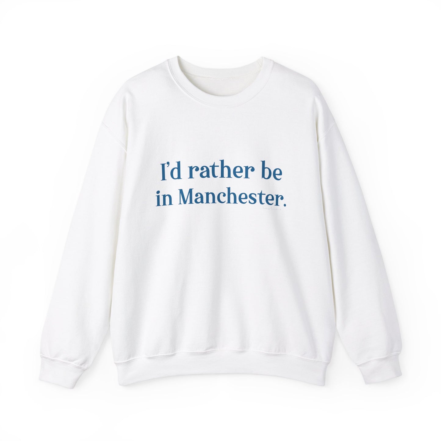 I'd rather be in Manchester // Manchester Connecticut sweatshirt // finding connecticut 
