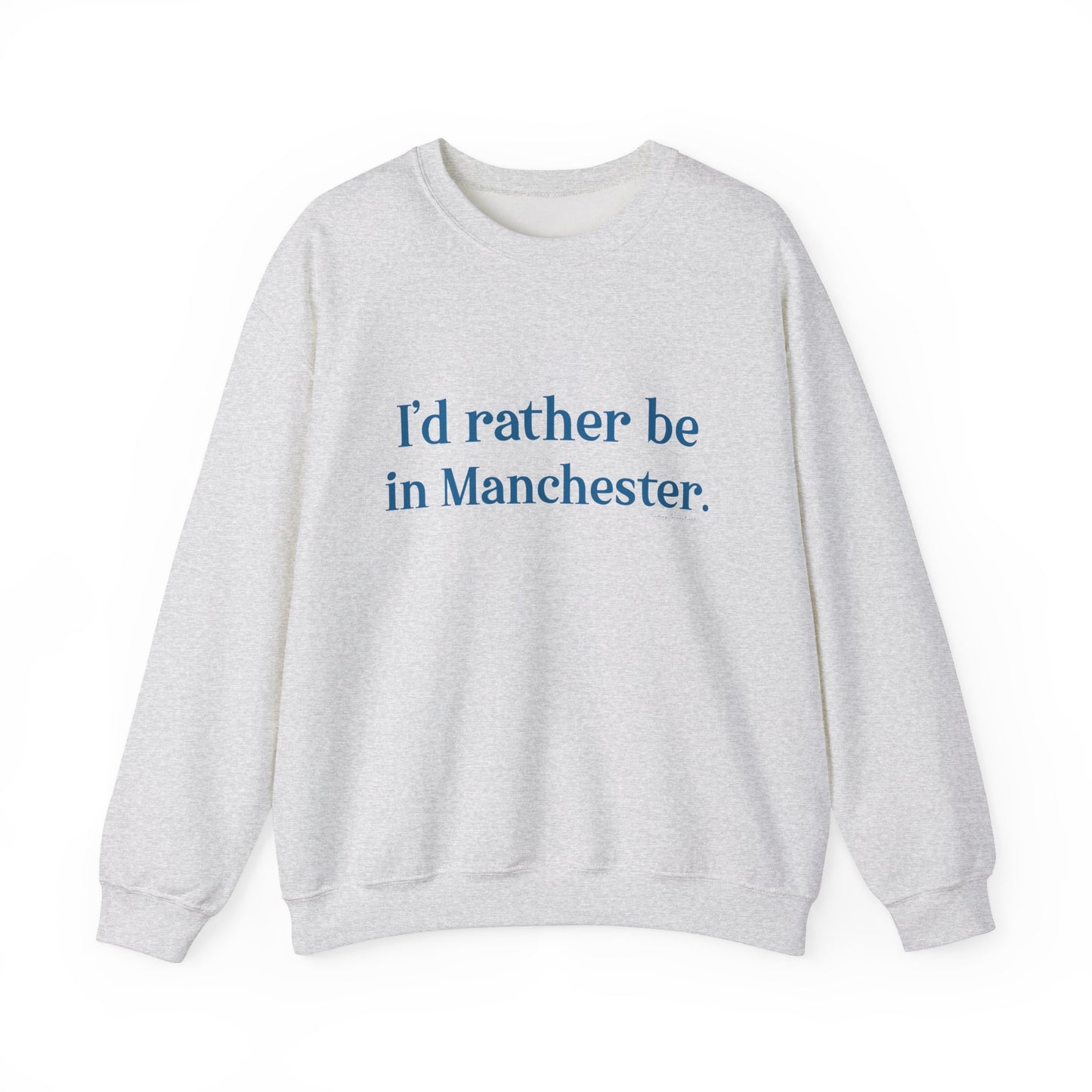 I'd rather be in Manchester // Manchester Connecticut sweatshirt // finding connecticut 
