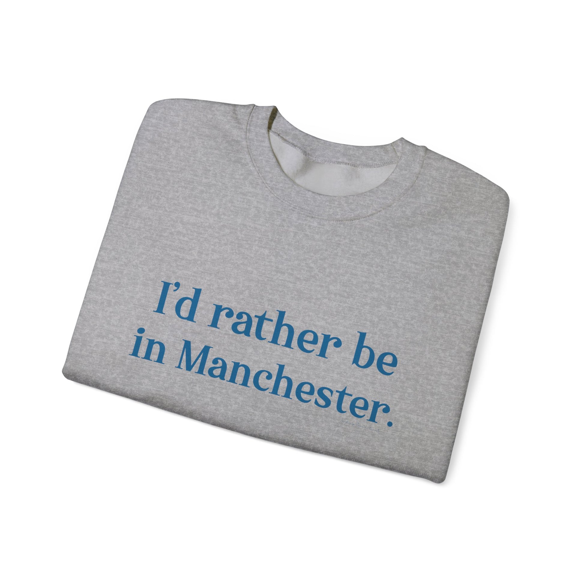 I'd rather be in Manchester // Manchester Connecticut sweatshirt // finding connecticut 