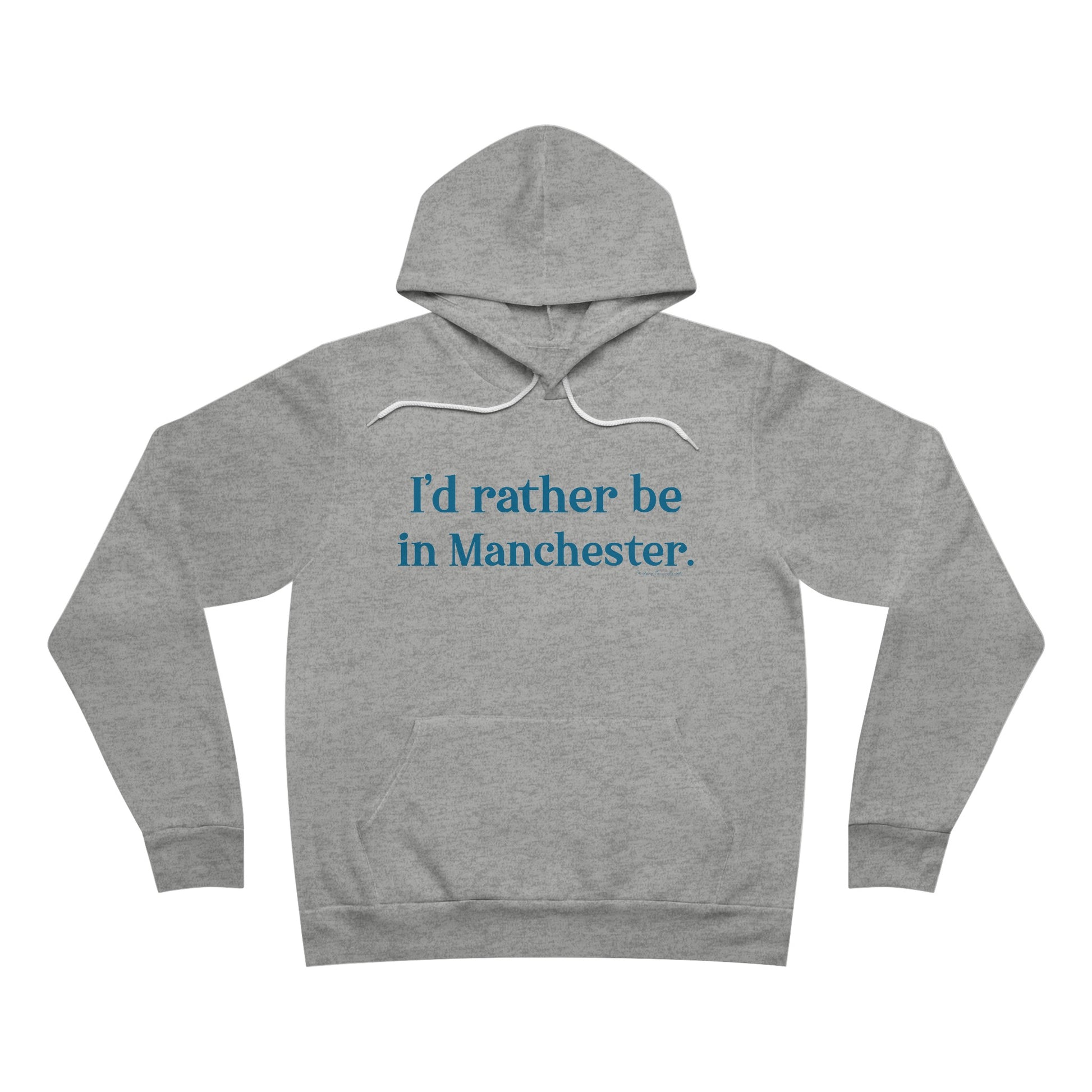I'd rather be in Manchester // Manchester Connecticut unisex hoodie sweatshirt  // finding connecticut  