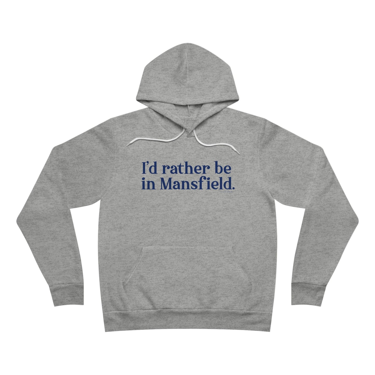 I'd rather be in Mansfield // Mansfield Connecticut unisex hoodie sweatshirt // finding connecticut 