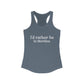 I'd rather be in Meriden // meriden ct women's tank top shirt  // finding connecticut  