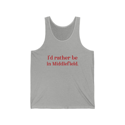 I'd rather be in Middlefield // Middlefield connecticut tank top  // finding connecticut  