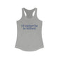 I'd rather be in Milford. // Milford connecticut woman's tank top shirt / finding connecticut 