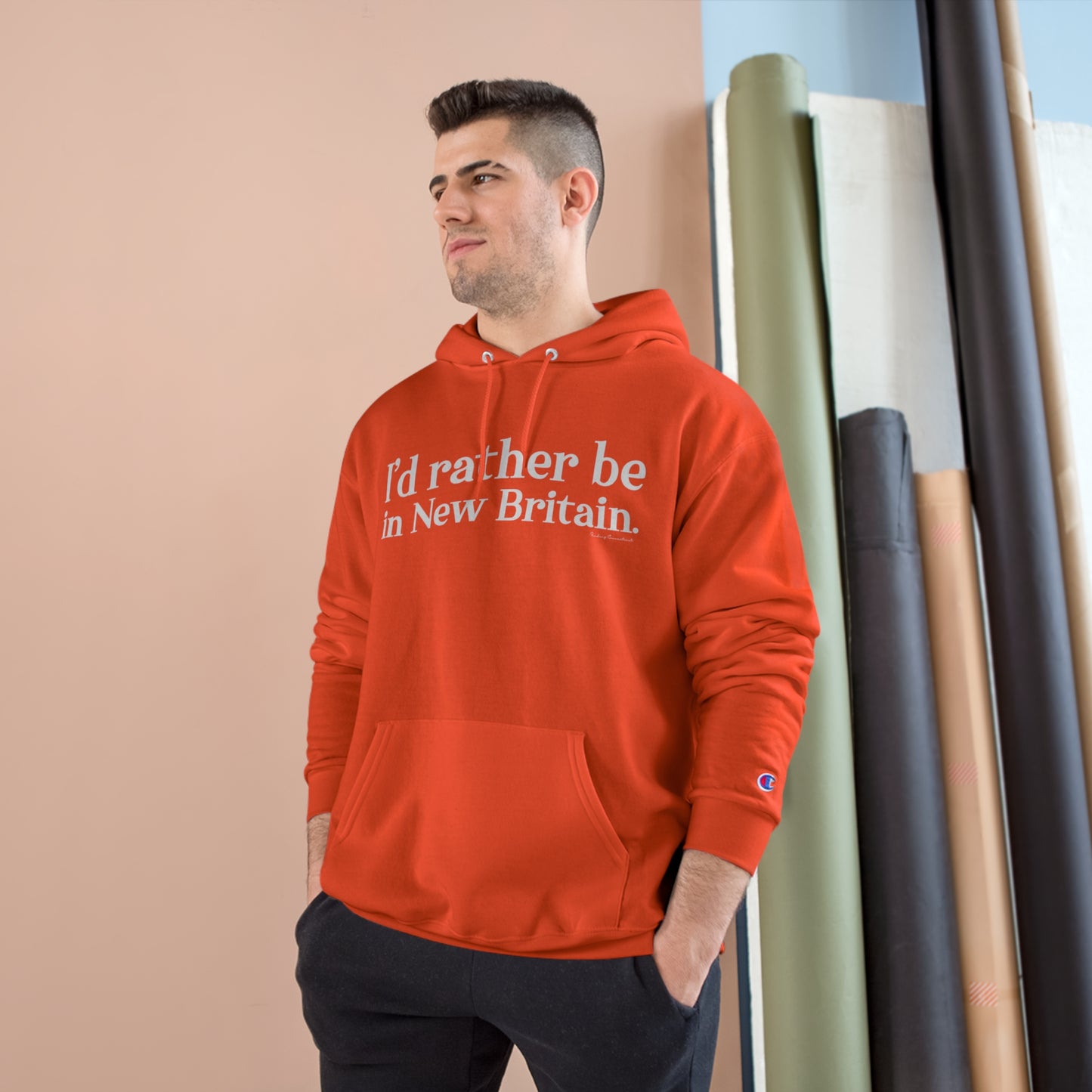 I'd rather be in New Britain // New Britain CT champion hoodie sweatshirt  // finding connecticut 