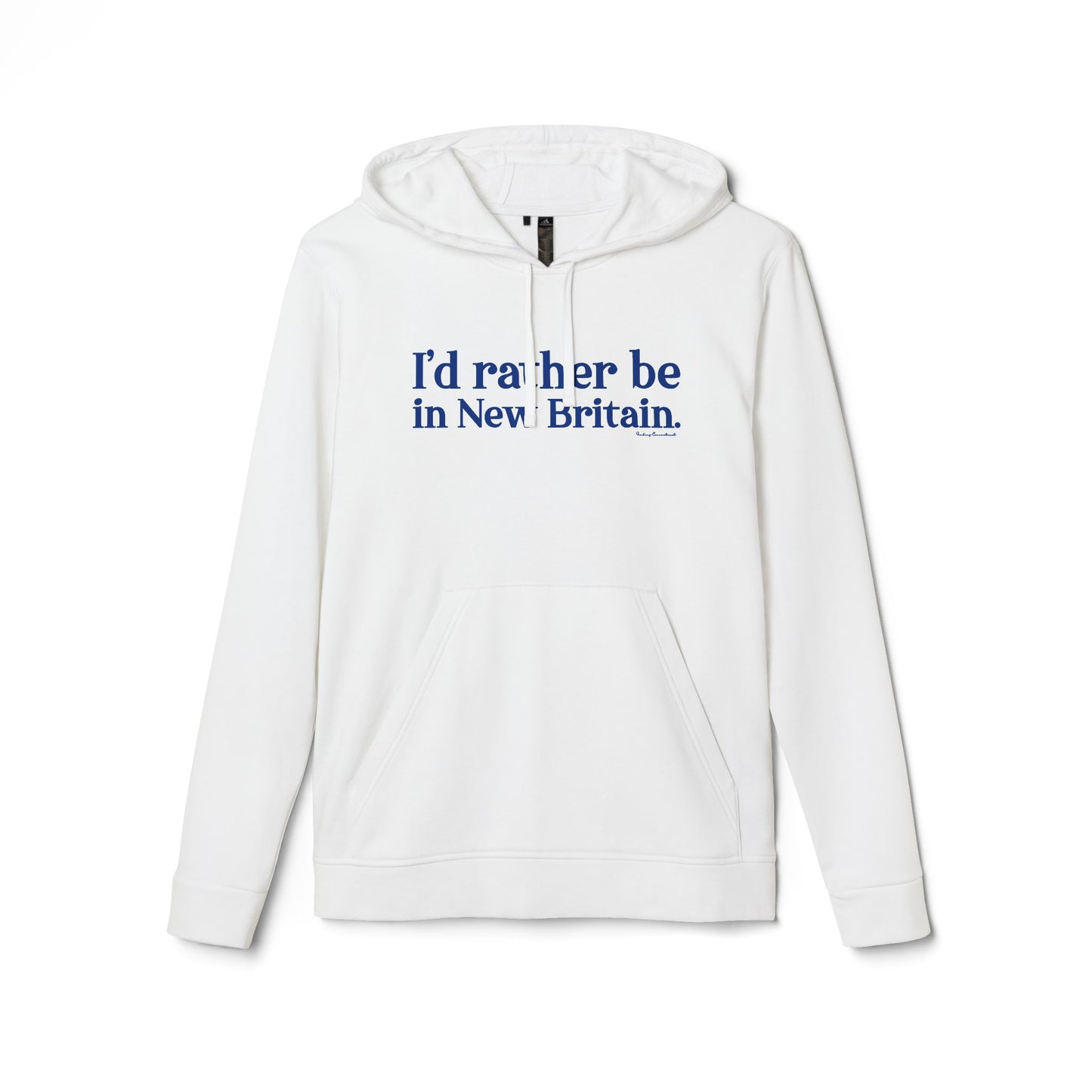 I'd rather be in New Britain // New Britain Connecticut Adidas  hoodie sweatshirt // finding connecticut 