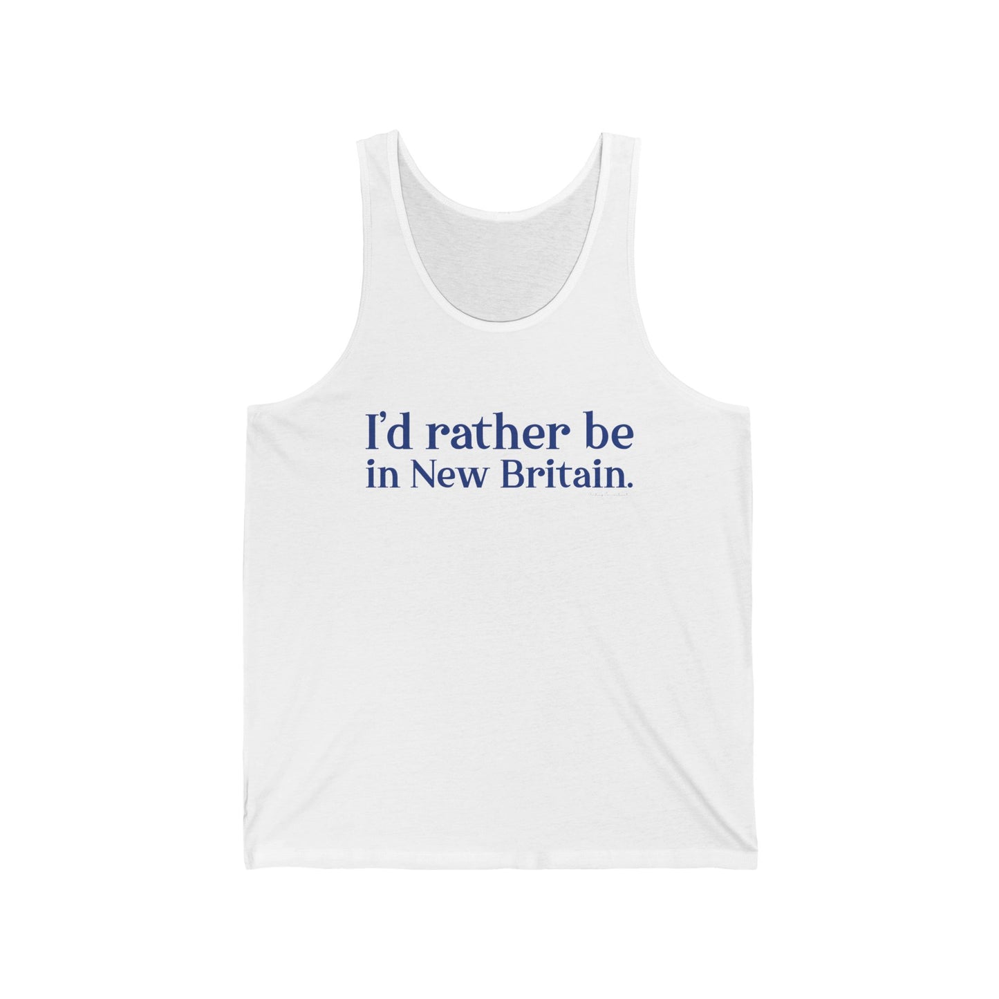 I'd rather be in New Britain // New Britain Connecticut   tank top shirt // finding connecticut  