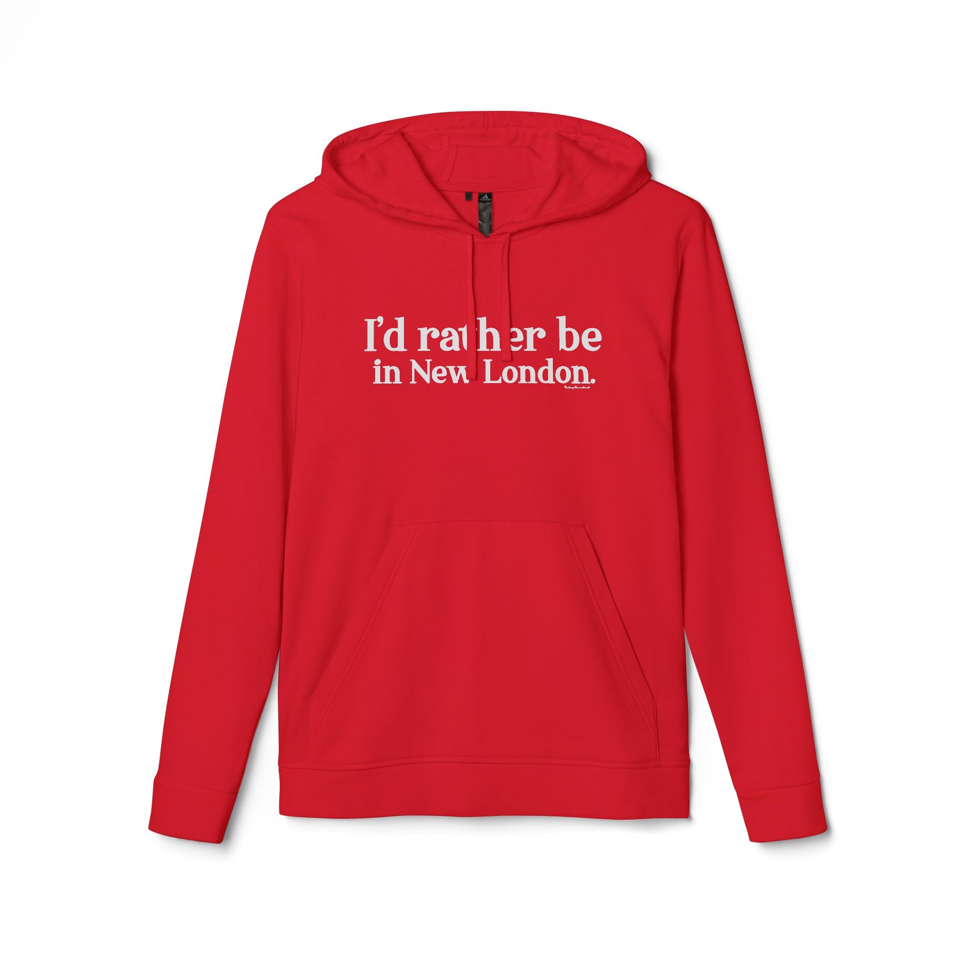 I'd rather be in New London // New London unisex adidas hoodie sweatshirt /// finding connecticut 