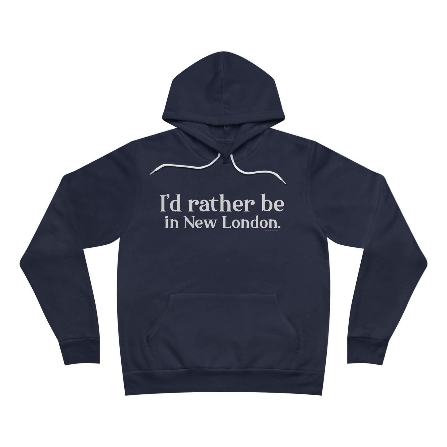 I'd rather be in New London // New London unisex hoodie sweatshirt /// finding connecticut 