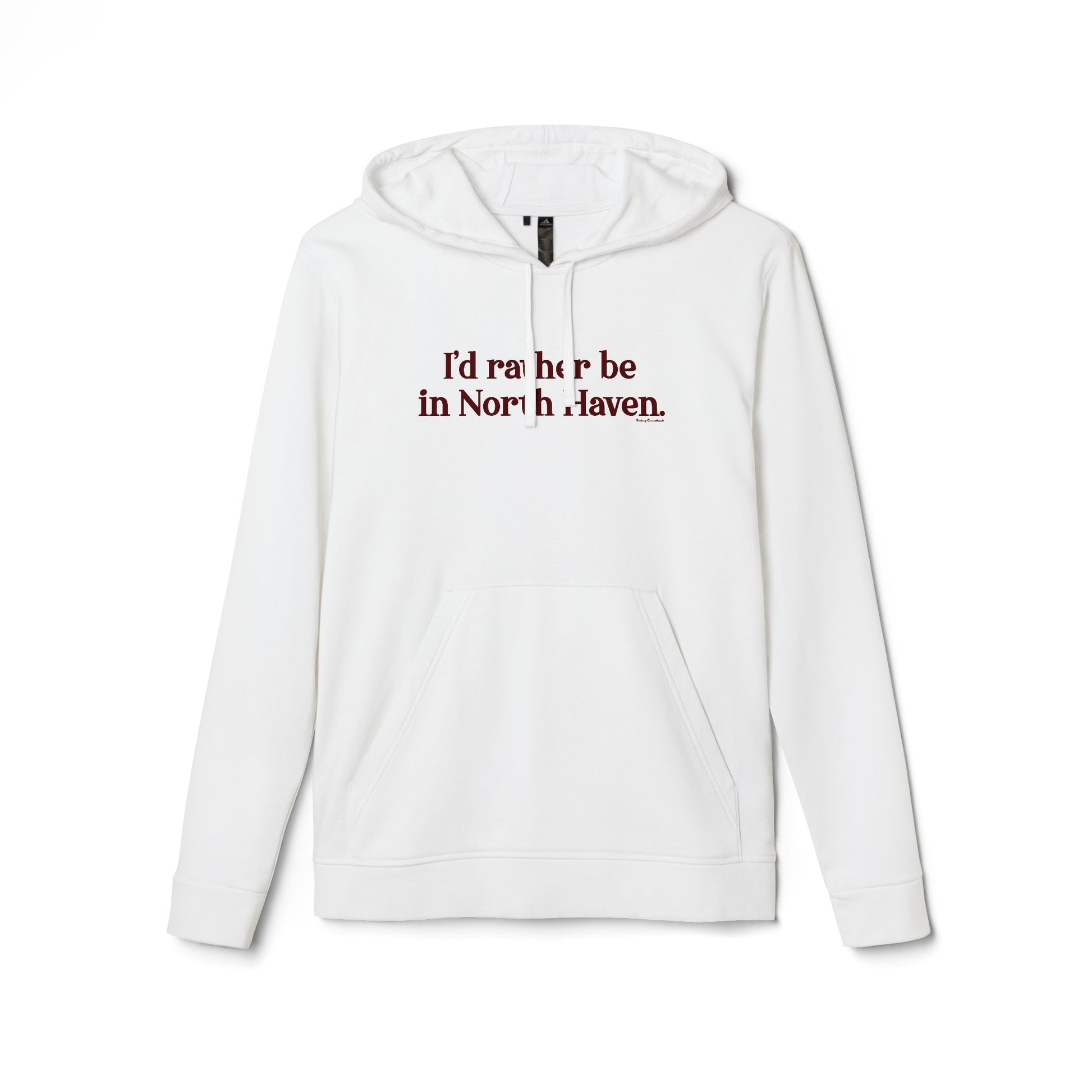 I'd rather be in North Haven // North Haven Connecticut  adidas unisex hoodie sweatshirts // finding connecticut 