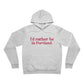 I'd rather be in Portland // Portland Connecticut  hoodie sweatshirt  // finding connecticut 