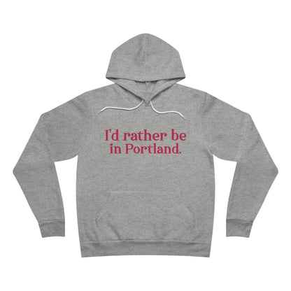I'd rather be in Portland // Portland Connecticut  hoodie sweatshirt  // finding connecticut 
