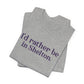 I'd rather be in Shelton // Shelton Connecticut unisex  tee shirts // finding connecticut 