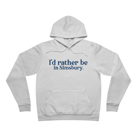 I'd rather be in Simsbury // Simsbury Connecticut  unisex hoodie sweatshirt  // finding connecticut 