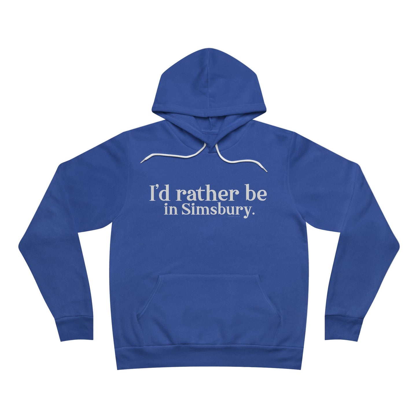 I'd rather be in Simsbury // Simsbury ct unisex hoodie sweatshirt // finding connecticut 