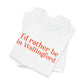 I'd rather be in Wallingford // Wallingford connecticut unisex t shirt  // finding connecticut 