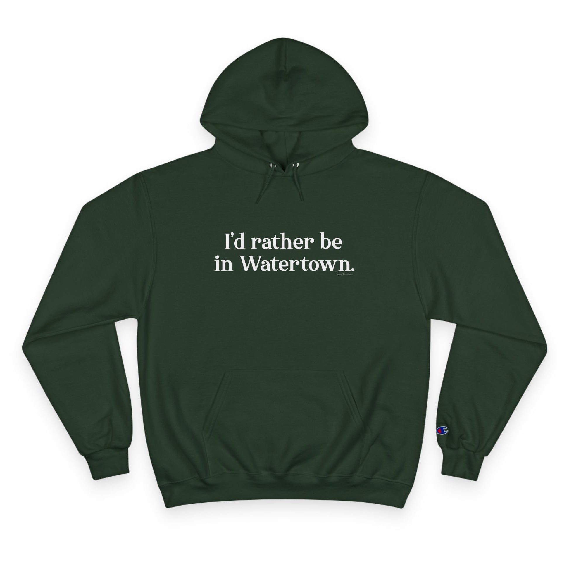 I'd rather be in Watertown // Watertown CT  unisex Adidas hoodie sweatshirts // finding connecticut 