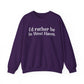 I'd rather be in West Haven // West haven CT unisex sweatshirt  // finding connecticut 
