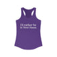 I'd rather be in West Haven // West haven CT womens tank top shirts    // finding connecticut 