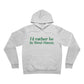 I'd rather be in West Haven // West haven connecticut unisex hoodie sweatshirt  // finding connecticut 