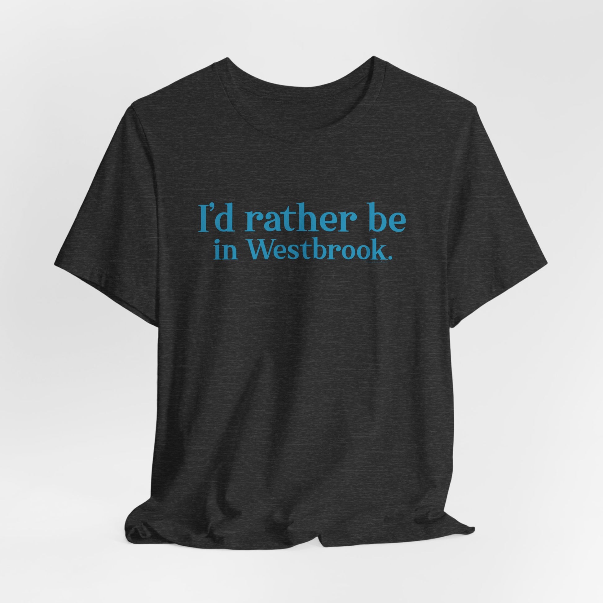 I'd rather be in Westbrook // Westbrook Connecticut unisex tank top shirt / finding connecticut 