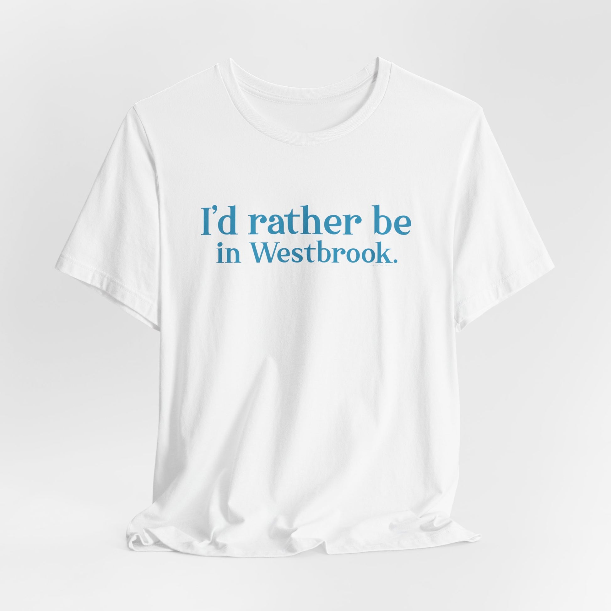 I'd rather be in Westbrook // Westbrook Connecticut unisex tank top shirt / finding connecticut 