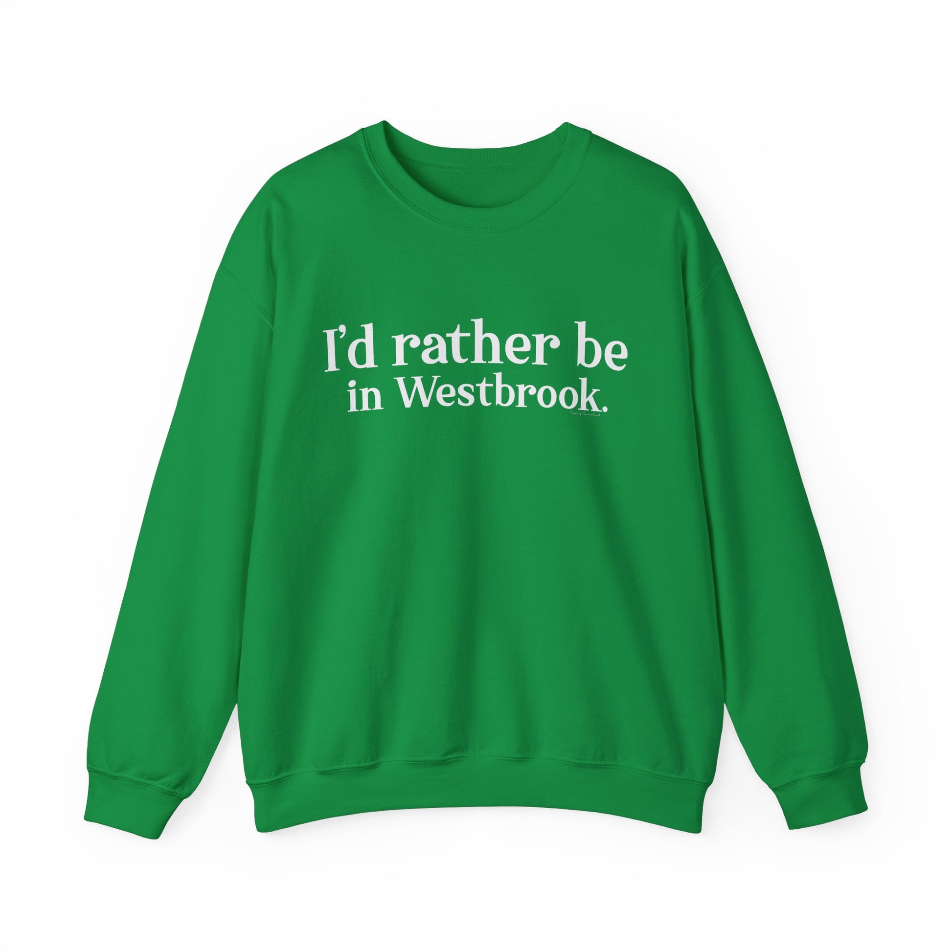 I'd rather be in Westbrook // Westbrook Ct unisex sweatshirt // finding connecticut  2