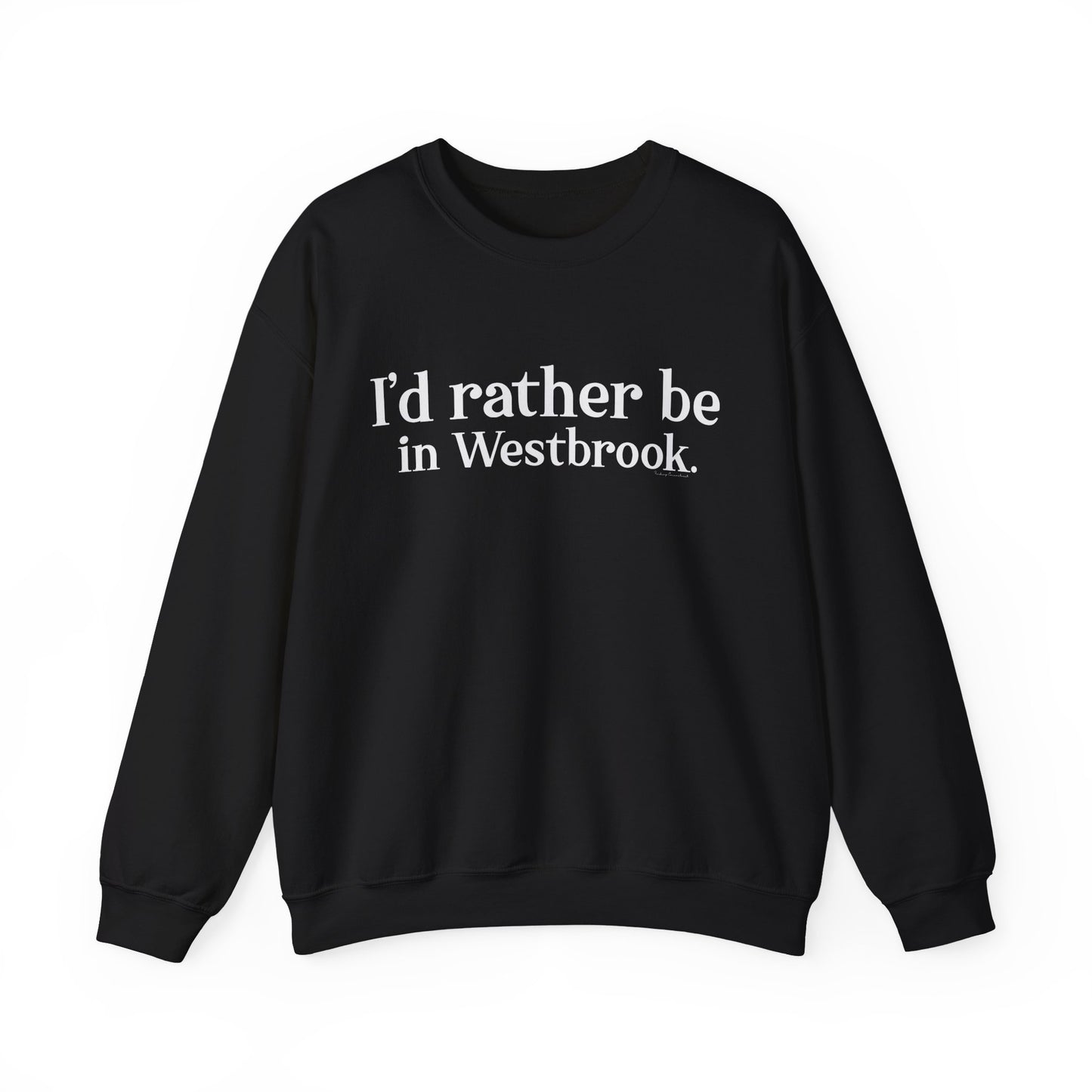 I'd rather be in Westbrook // Westbrook Ct unisex sweatshirt // finding connecticut  2