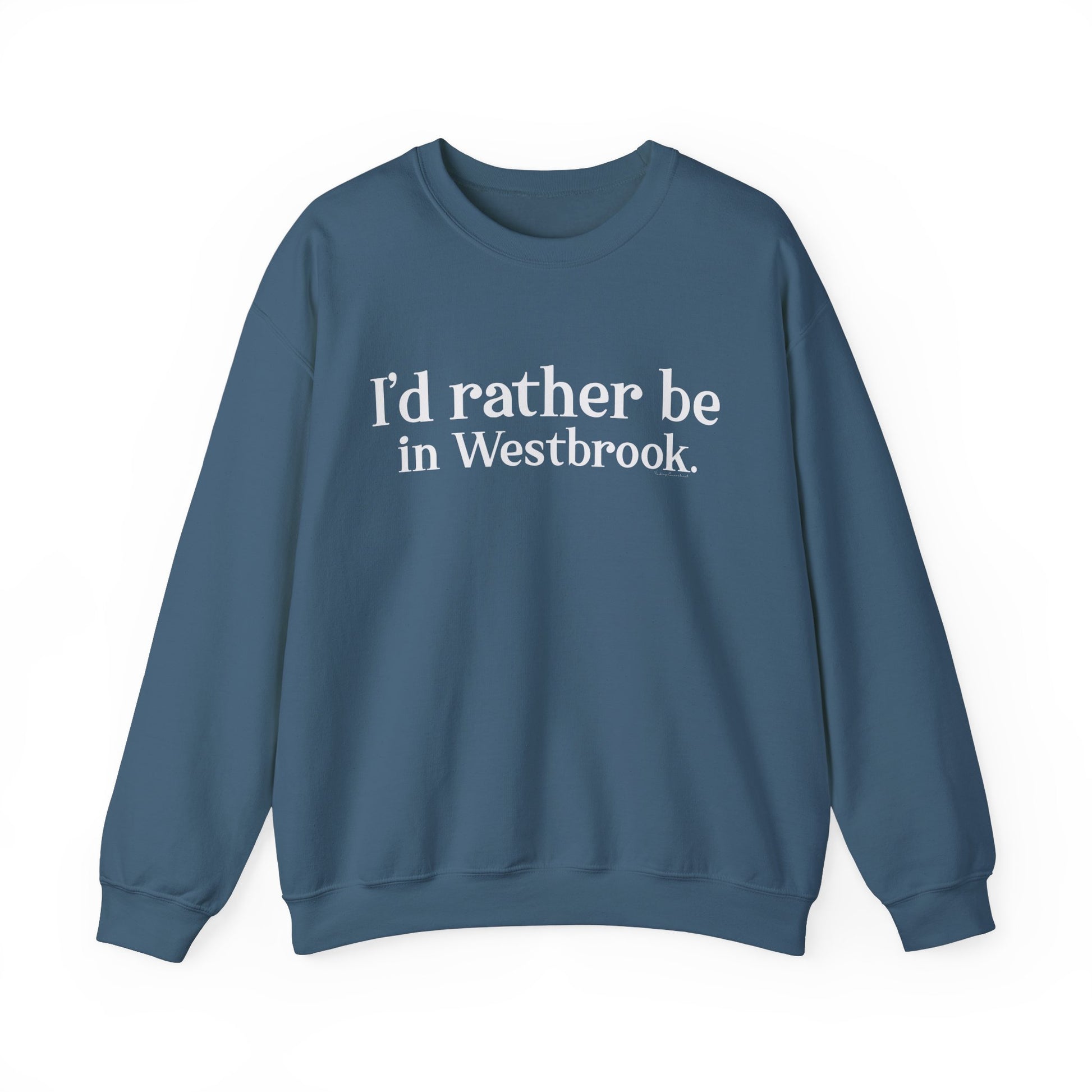 I'd rather be in Westbrook // Westbrook Ct unisex sweatshirt // finding connecticut  2