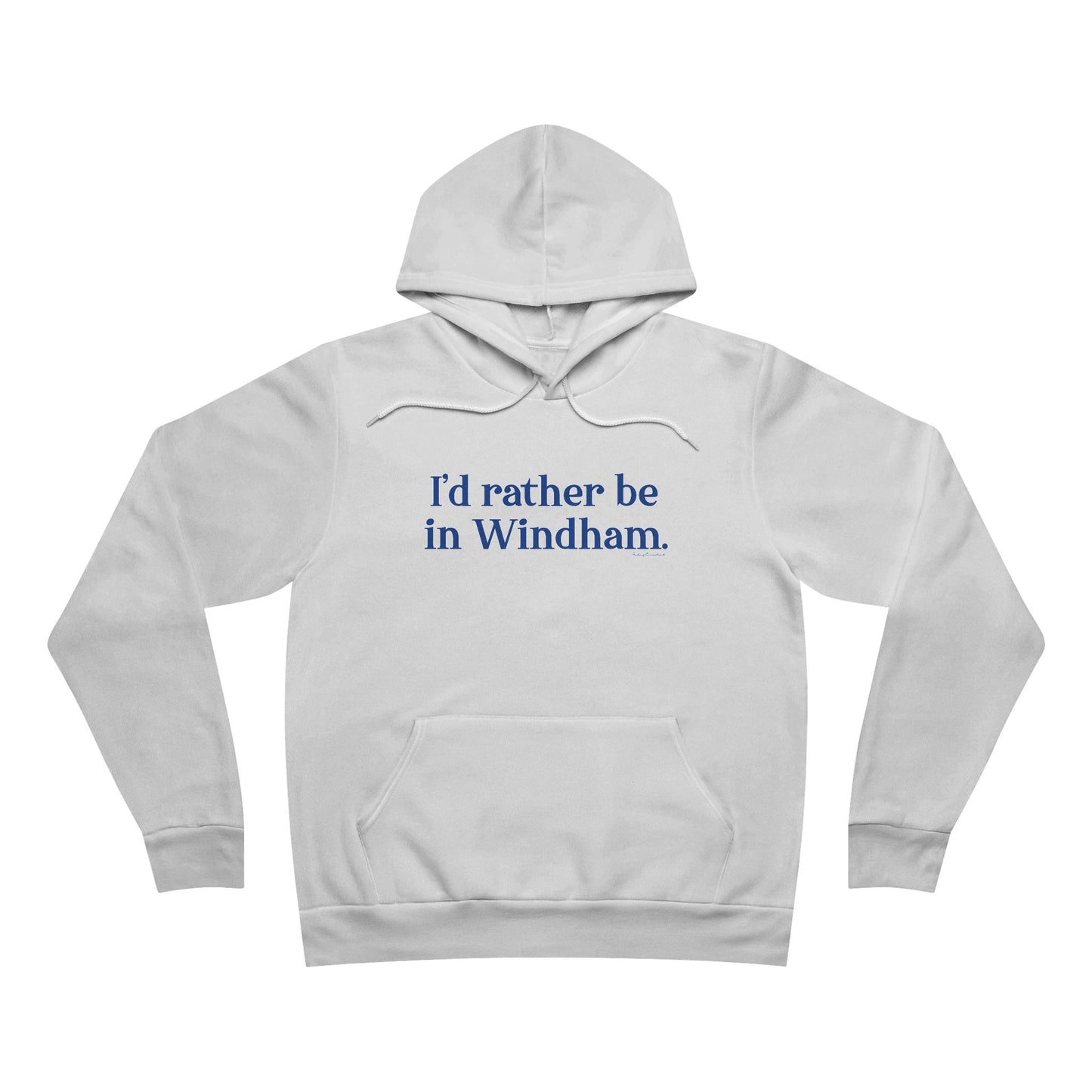 I'd rather be in Windham // Windham connecticut unisex hoodie sweatshirt // finding connecticut 