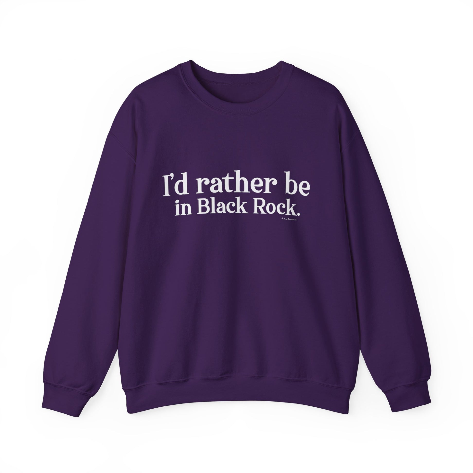 I'd rather be in black rock // black rock bridgeport CT unisex sweatshirt /// finding connecticut 