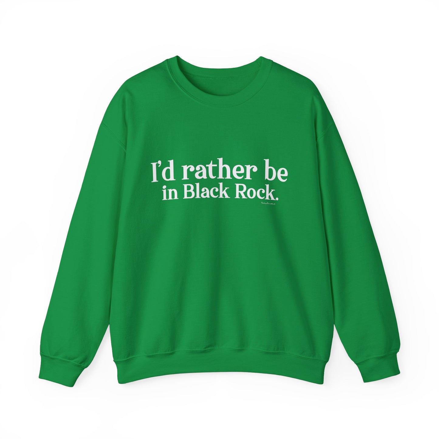 I'd rather be in black rock // black rock bridgeport CT unisex sweatshirt /// finding connecticut 