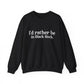 I'd rather be in black rock // black rock bridgeport CT unisex sweatshirt /// finding connecticut 
