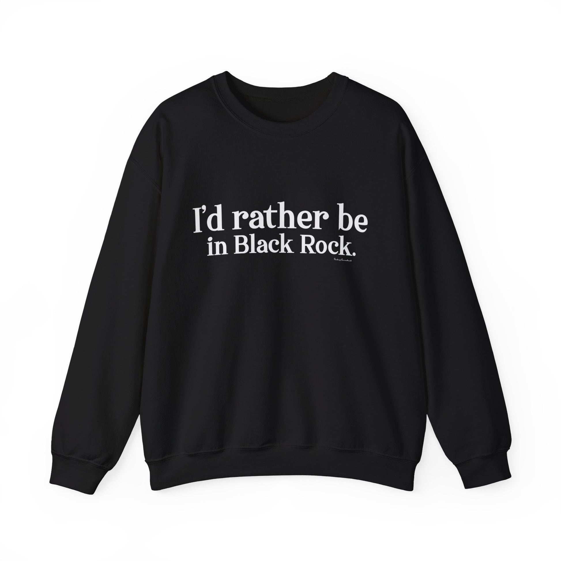 I'd rather be in black rock // black rock bridgeport CT unisex sweatshirt /// finding connecticut 