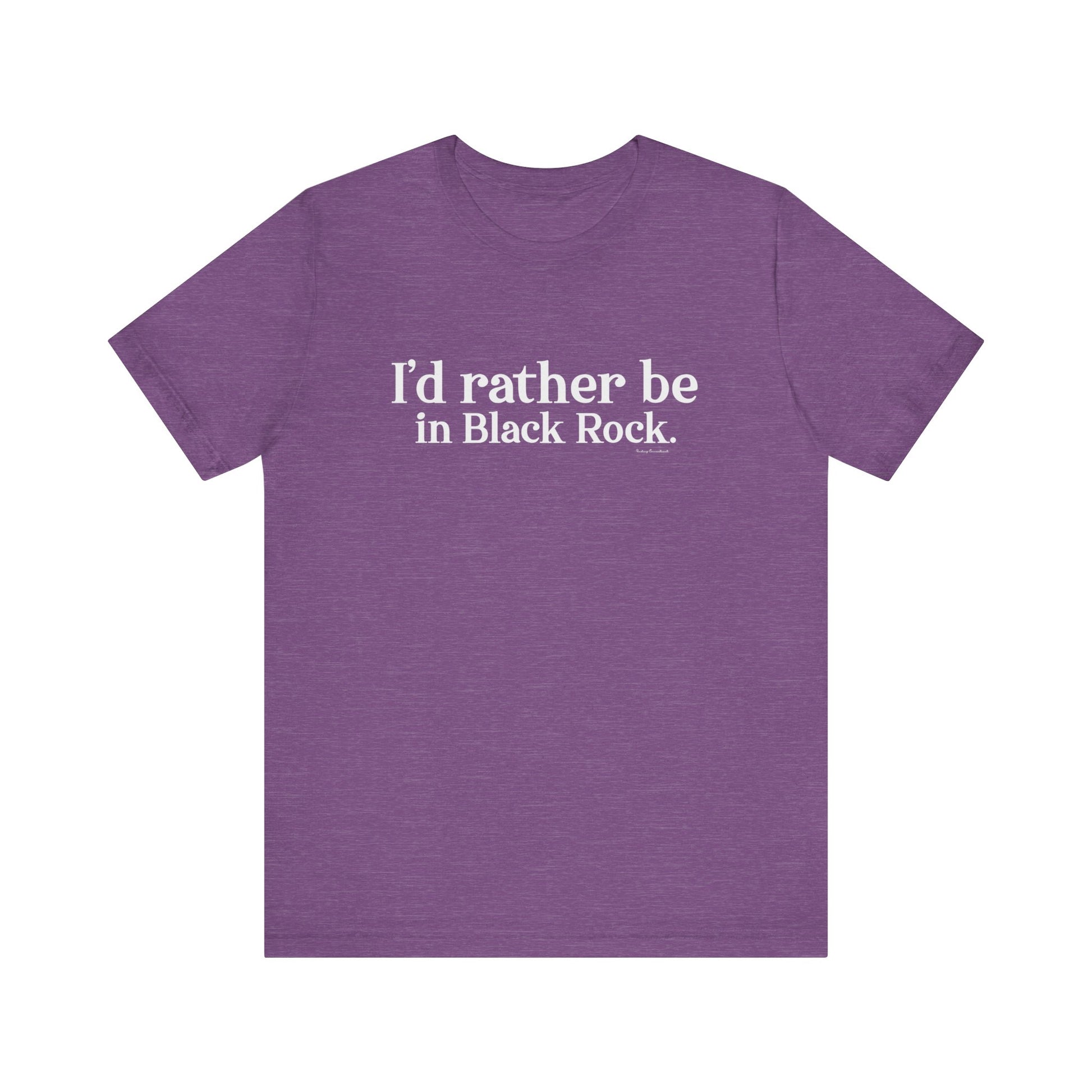 I'd rather be in black rock // black rock bridgeport CT unisex  unisex t shirt   /// finding connecticut 