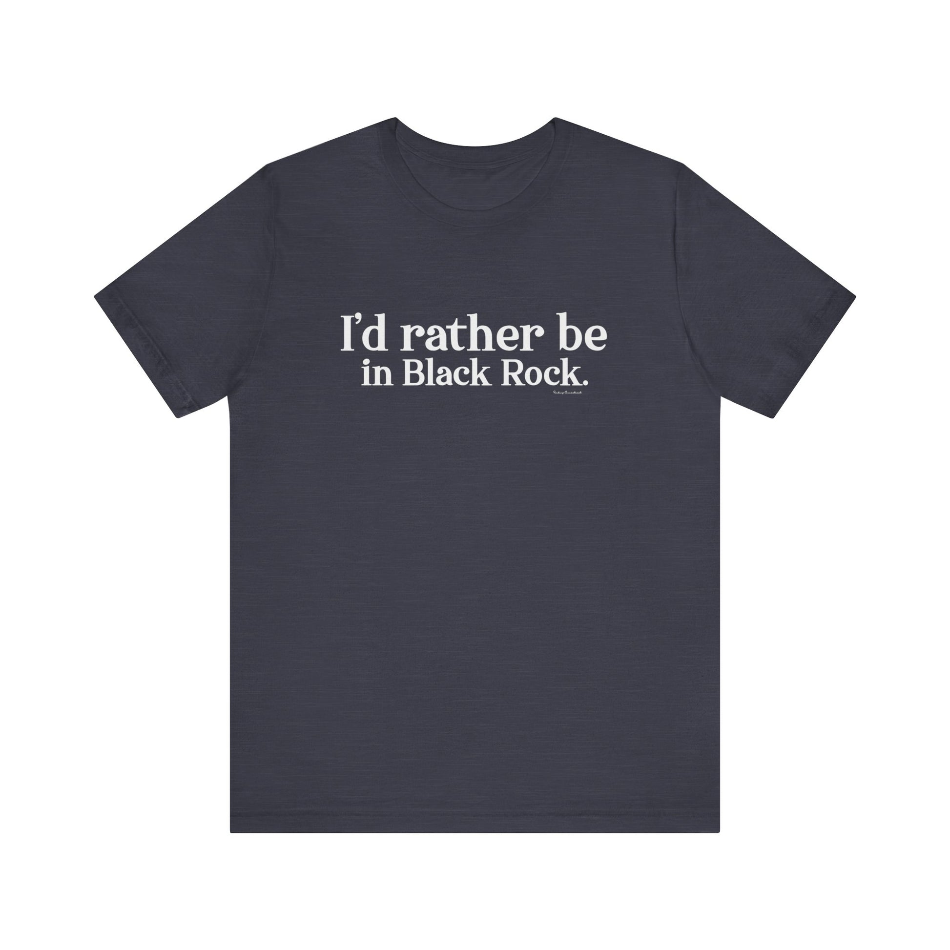 I'd rather be in black rock // black rock bridgeport CT unisex  unisex t shirt   /// finding connecticut 