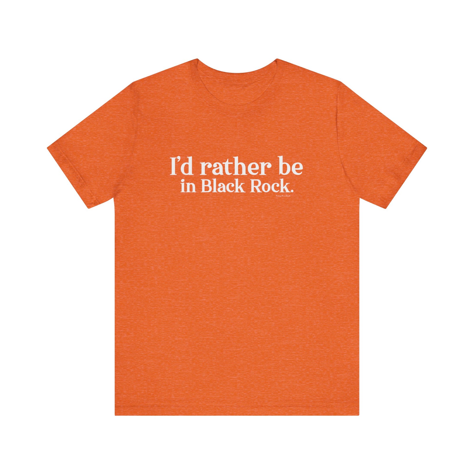 I'd rather be in black rock // black rock bridgeport CT unisex  unisex t shirt   /// finding connecticut 