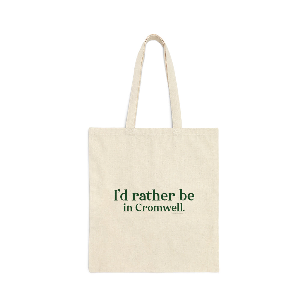I'd rather be in cromwell tote bag // cromwell connecticut gifts and merch // finding connecticut 