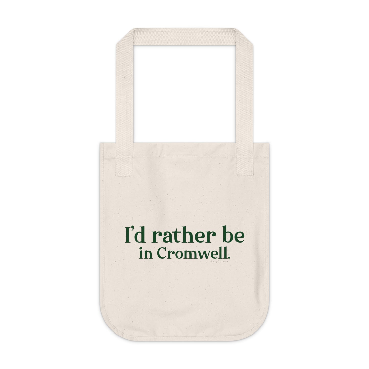 I'd rather be in cromwell tote bag // cromwell connecticut merch and gifts  // finding connecticut 