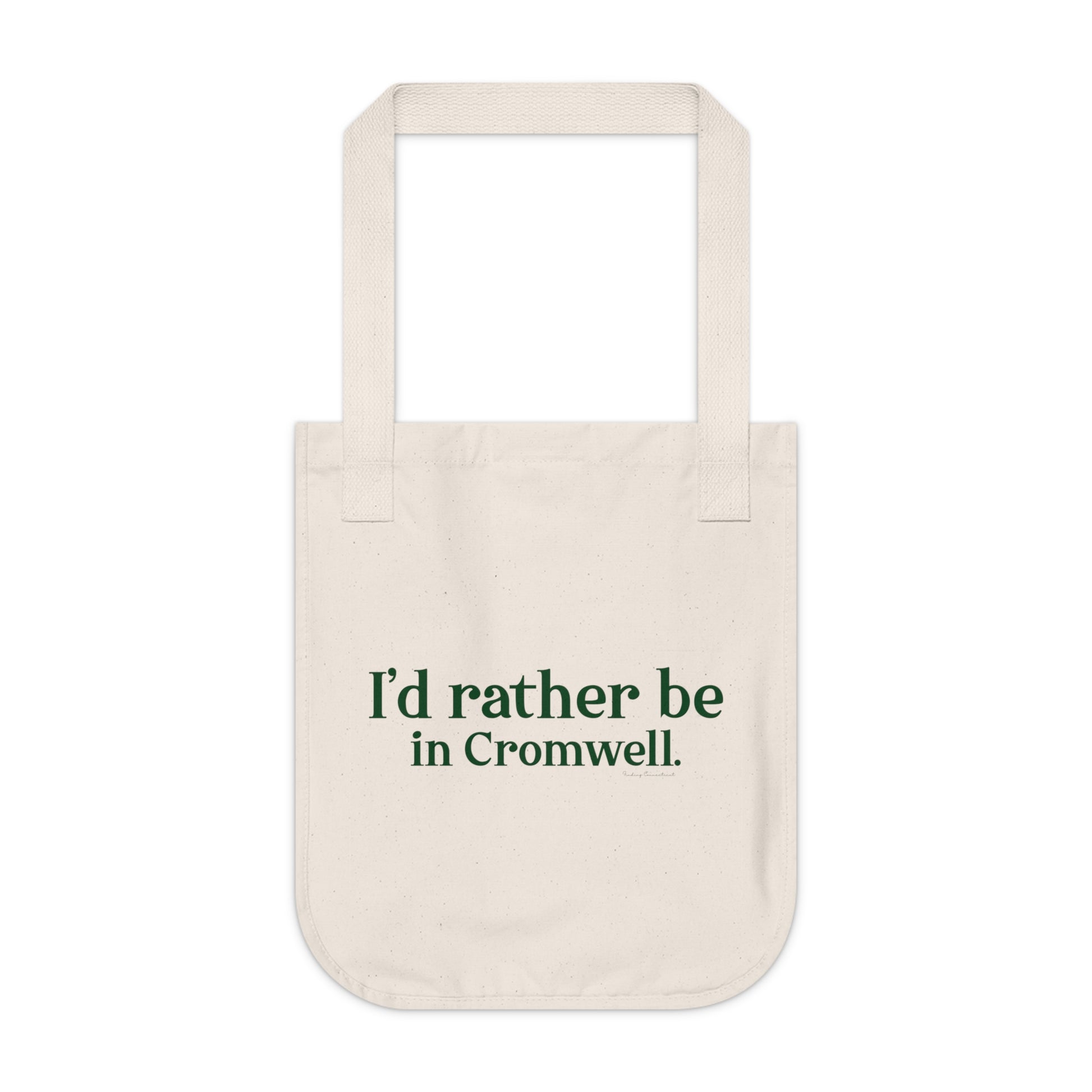 I'd rather be in cromwell tote bag // cromwell connecticut merch and gifts  // finding connecticut 