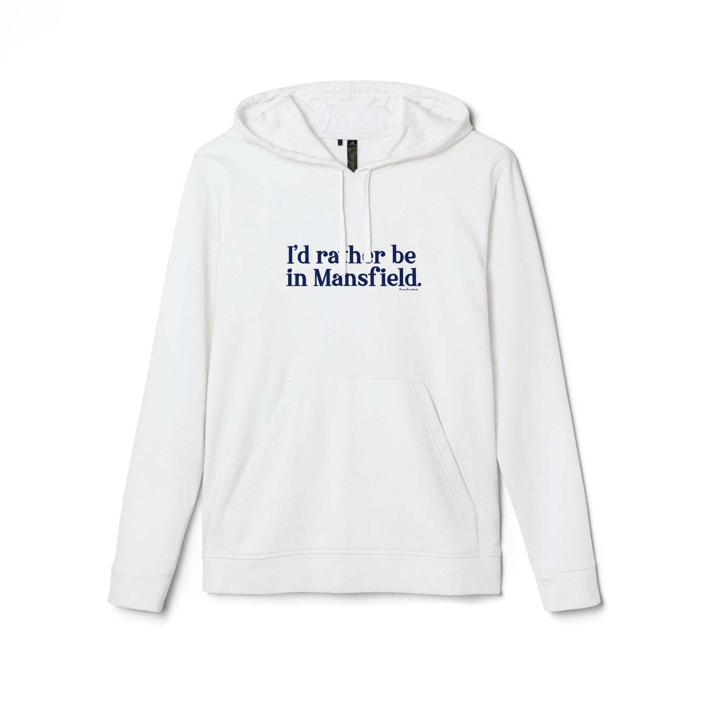I'd rather be in mansfield // mansfield connecticut adidas hoodie sweatshirt // finding connecticut 