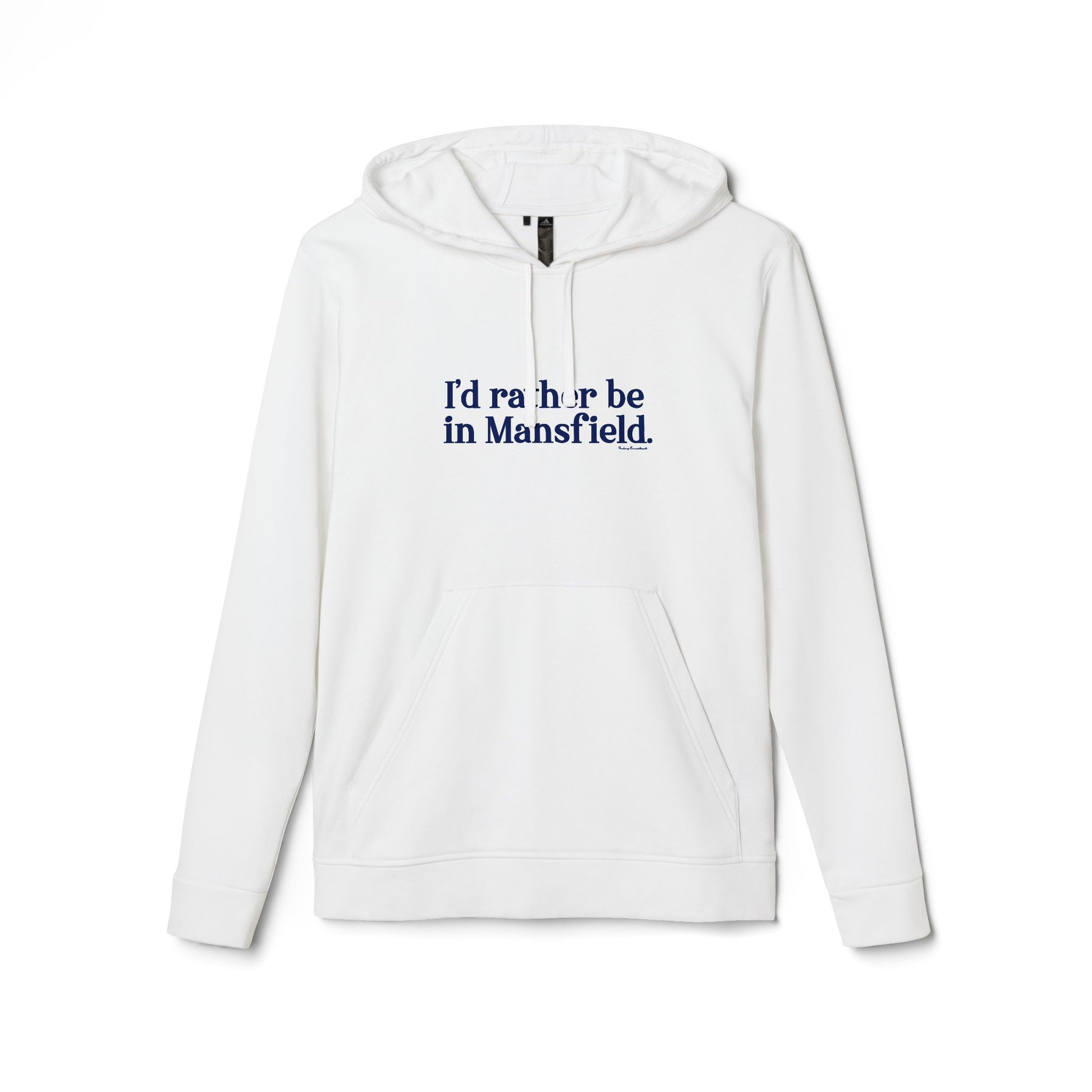 I'd rather be in mansfield // mansfield connecticut adidas hoodie sweatshirt // finding connecticut 