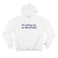 I'd rather be in mansfield // mansfield connecticut champion hoodie sweatshirt // finding connecticut 