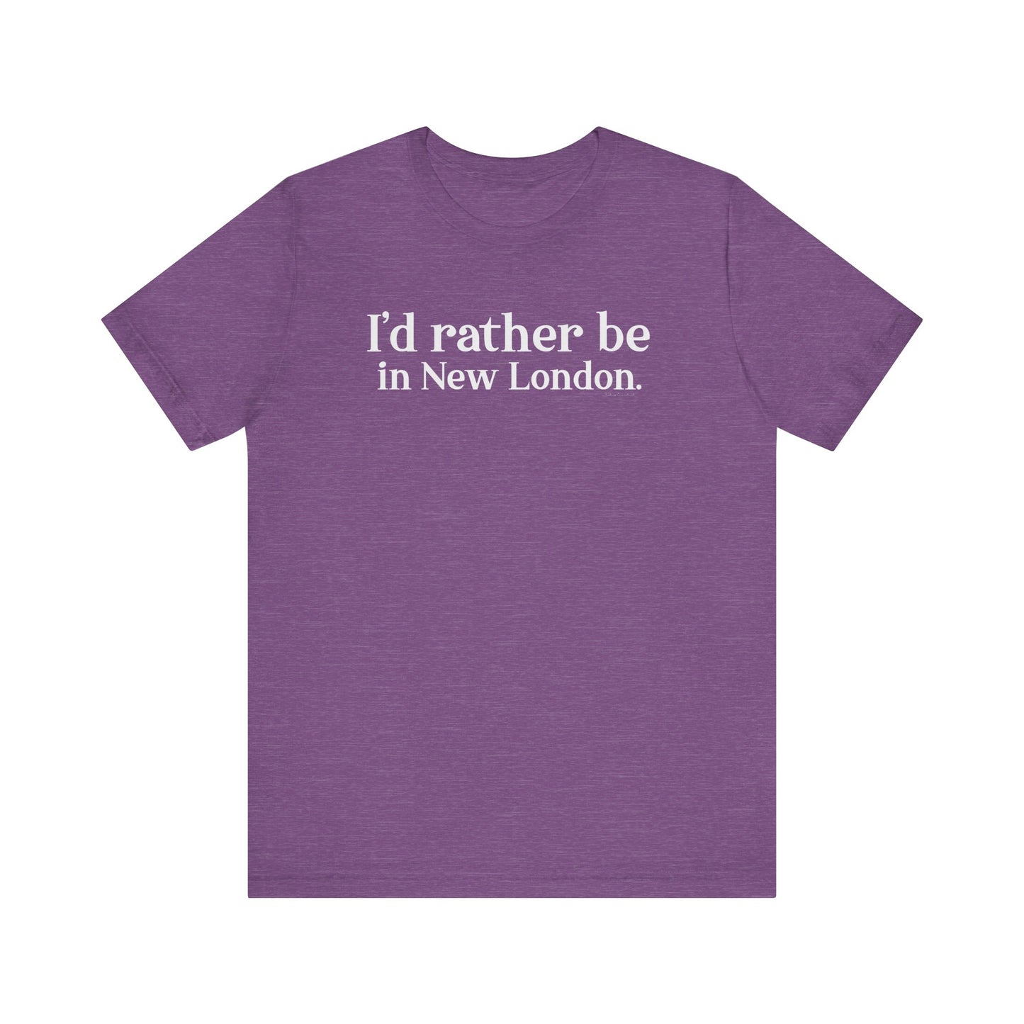 I'd rather be in new london // new london CT t shirts // finding connecticut 