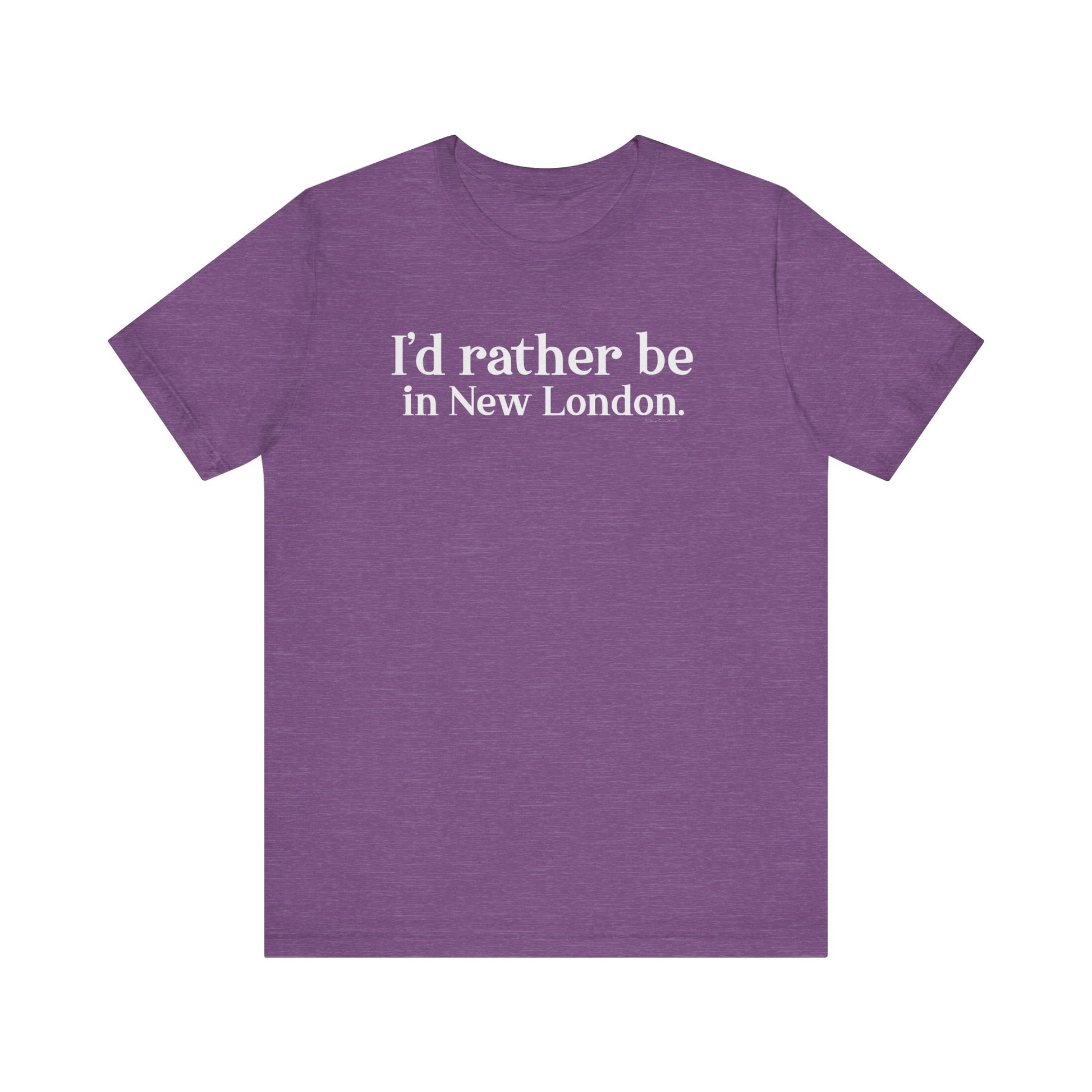 I'd rather be in new london // new london CT t shirts // finding connecticut 