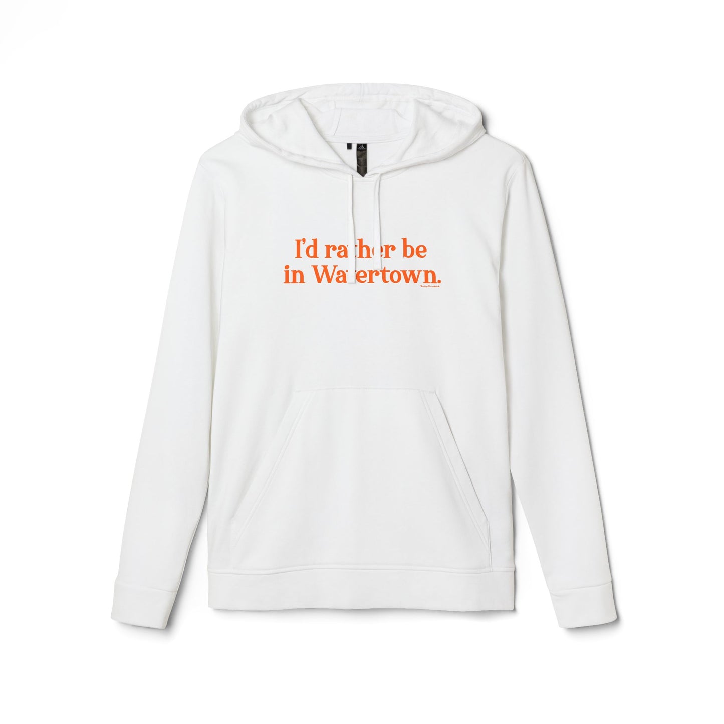 I'd rather be in watertown // watertown connecticut adidas unisex hoodie sweatshirt // findng connecticut 