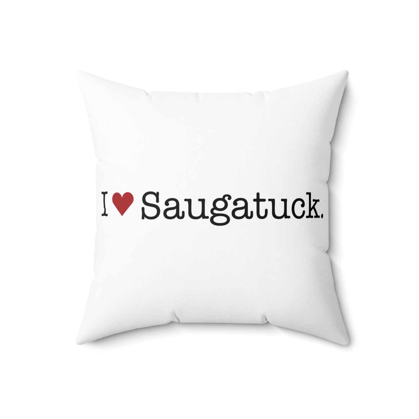 I heart Saugatuck pillow/ / westport, Connecticut home, gifts and merch // finding connecticut  