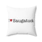 I heart Saugatuck pillow/ / westport, Connecticut home, gifts and merch // finding connecticut  